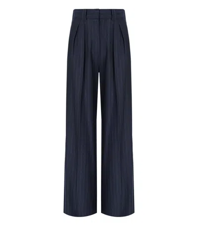 MM MAX MARA GELA NAVY BLUE PANTS