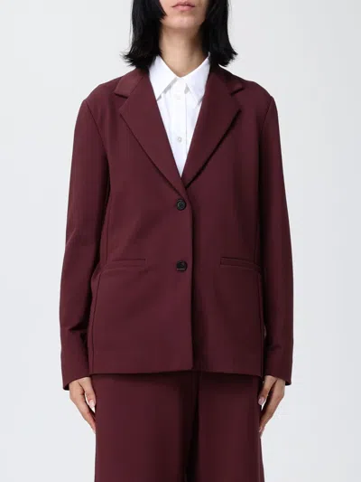 Mm Max Mara Jacket  Woman Color Burgundy