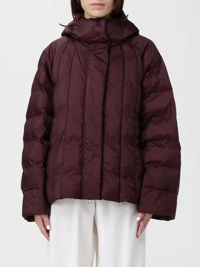 Mm Max Mara Jacket  Woman Color Burgundy In Brown