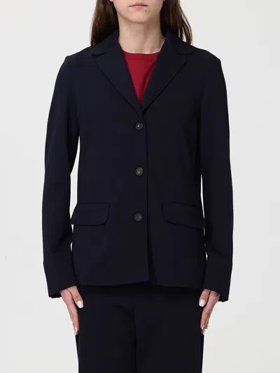 Mm Max Mara Blazer Woman  In Blue