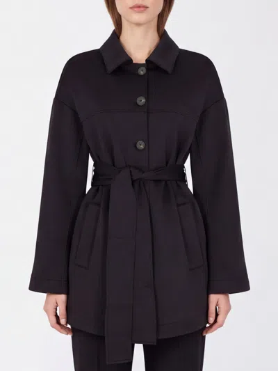 Mm Max Mara Jacket Woman Color Black In Multi