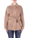 Mm Max Mara Jackets In Pink