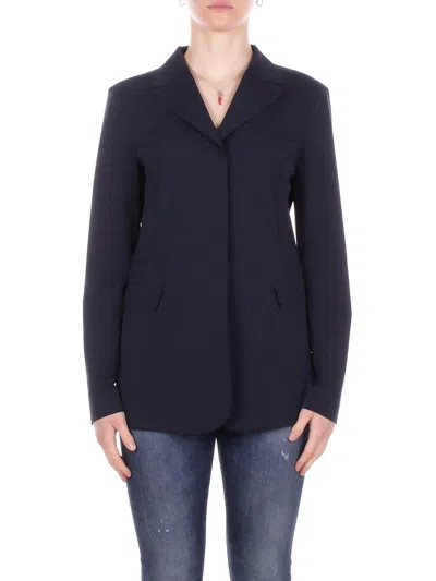 Mm Max Mara Jackets In Blue