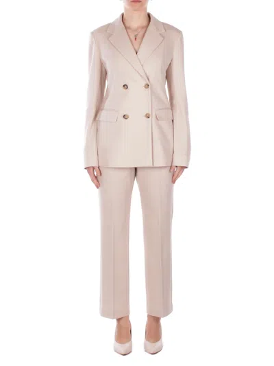 Mm Max Mara Jackets In Neutral