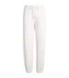 Mm Max Mara Jersey Drawstring Sweatpants In White