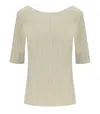 Mm Max Mara Max Mara Caraibi Beige Blouse In Beige