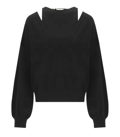 Mm Max Mara Ottone Black Matching Set
