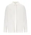 Mm Max Mara Oziosa White Shirt In White