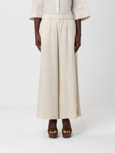 Mm Max Mara Pants Woman  In Neutral