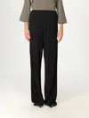 Mm Max Mara Pants  Woman Color Black In Black