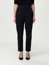 Mm Max Mara Pants  Woman Color Black In Black