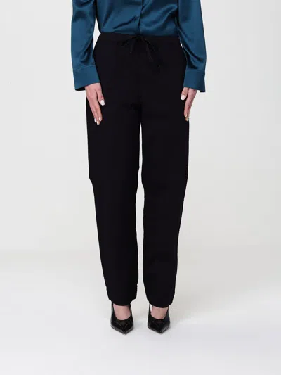 Mm Max Mara Pants Woman  In Black