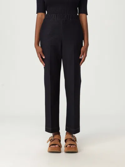 Mm Max Mara Hose  Damen Farbe Blau In Black