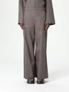 Mm Max Mara Pants  Woman Color Brown