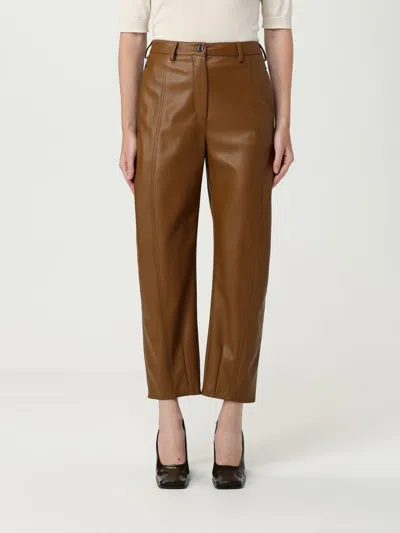 Mm Max Mara Pants  Woman Color Brown