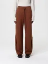 Mm Max Mara Pants  Woman Color Brown In Brown