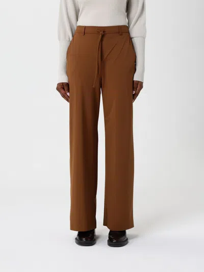 Mm Max Mara Pants  Woman Color Brown