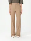 Mm Max Mara Pants  Woman Color Camel In Camel