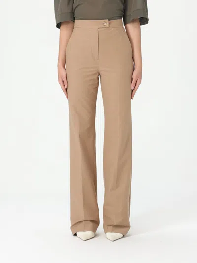 Mm Max Mara Pants  Woman Color Camel