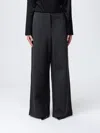 Mm Max Mara Pants  Woman Color Grey In Black
