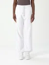 Mm Max Mara Pants  Woman Color White