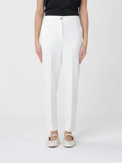 Mm Max Mara Pants  Woman Color White