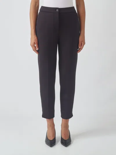 Mm Max Mara Pants Woman Color Black