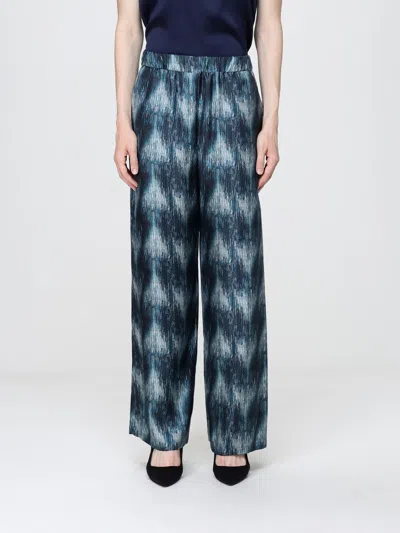 Mm Max Mara Pants Woman In Brown