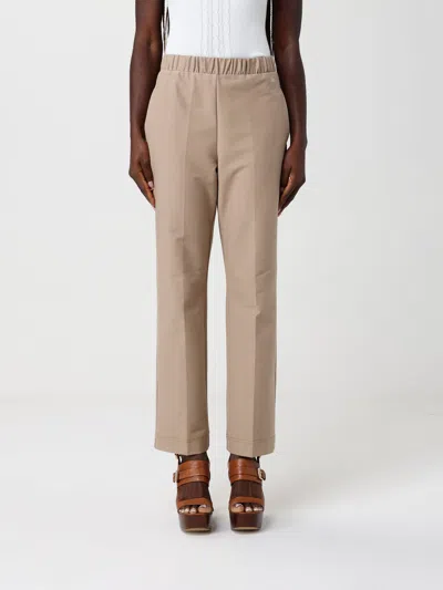 Mm Max Mara Pants Woman  In Neutral