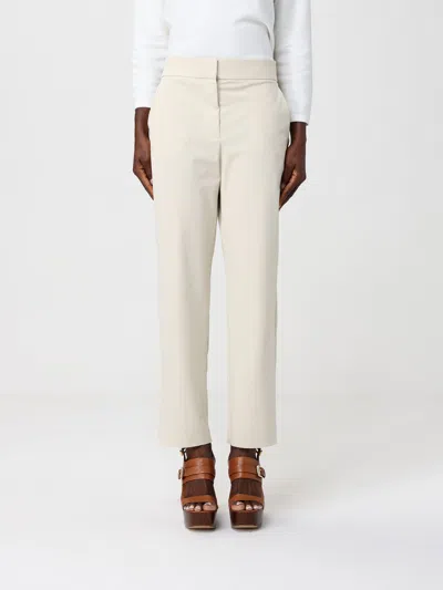 Mm Max Mara Pants Woman  In Neutral