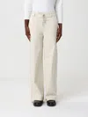 Mm Max Mara Pants Woman  In White