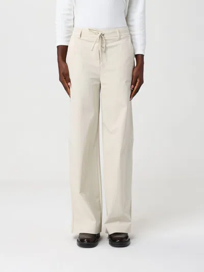 Mm Max Mara Pants Woman  In White