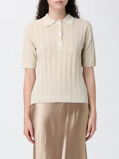 Mm Max Mara Sweater Woman In White