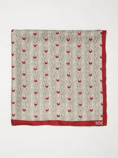 Mm Max Mara Scarf Woman  In Neutral