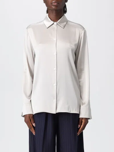 Mm Max Mara Shirt  Woman Color Beige In Gray