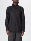 Mm Max Mara Shirt  Woman Color Black In Black