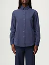 Mm Max Mara Shirt  Woman Color Blue