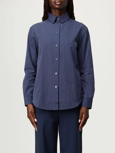 Mm Max Mara Shirt  Woman Color Blue