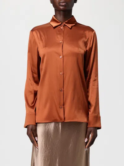 Mm Max Mara Shirt  Woman Color Copper Red In Orange