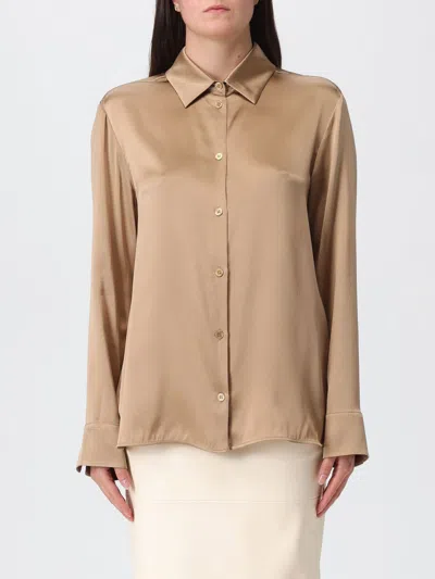Mm Max Mara Shirt  Woman Color Grey In Brown
