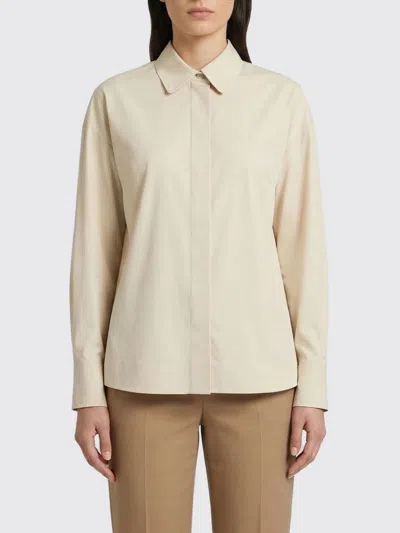 Mm Max Mara Shirt  Woman Color Ivory In White