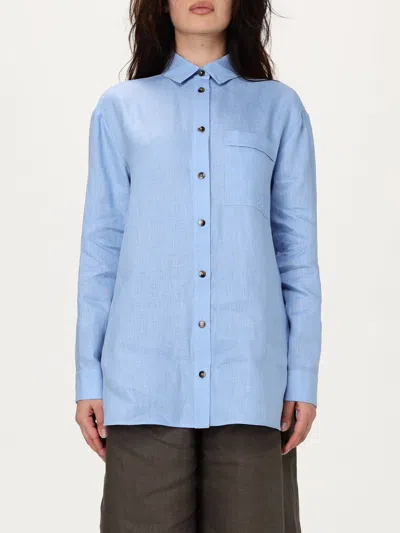 Mm Max Mara Blazer  Woman Color Sky Blue