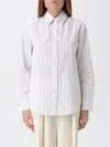 Mm Max Mara Shirt  Woman Color White In White