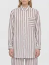 Mm Max Mara シャツ  レディース カラー ブラウン In Neutral