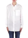 Mm Max Mara Shirts White In Bianco Bianco