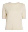 Mm Max Mara Silk-cotton Musette Sweater In White