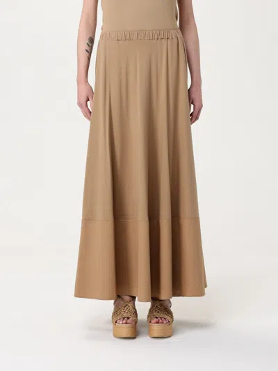 Mm Max Mara Stretch-jersey Elasticated Maxi Skirt