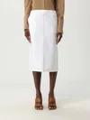 Mm Max Mara Rock  Damen Farbe Weiss In White