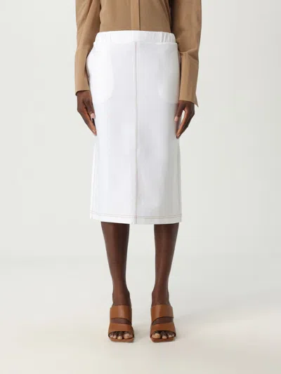 Mm Max Mara Rock  Damen Farbe Weiss In White