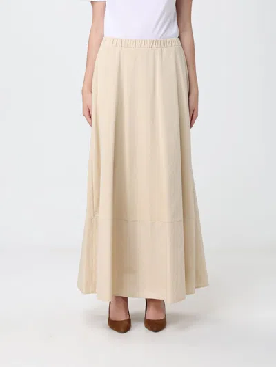 Mm Max Mara Skirt Woman In Brown